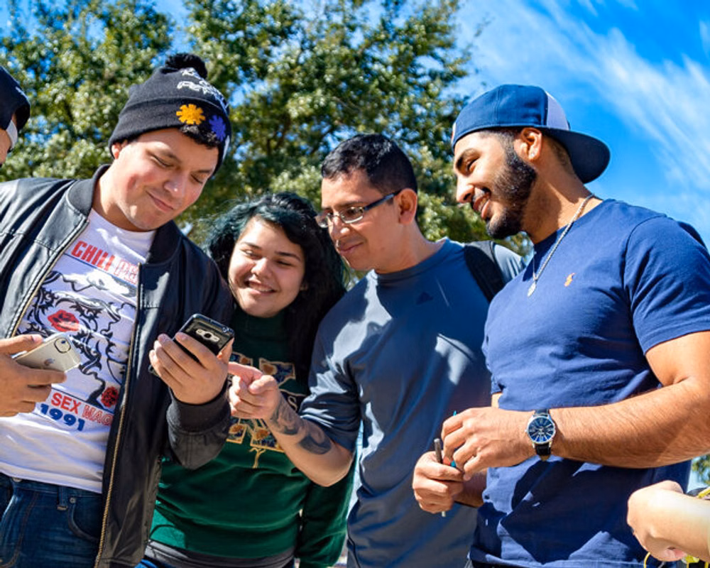 Students at Palo Alto College
