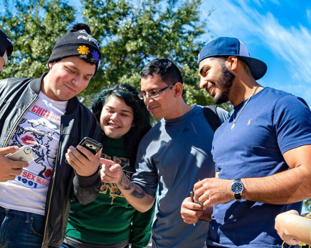 Students at Palo Alto College
